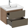 Тумба подвесная CERSANIT CLASSIC RIBBLE 60 коричневый 69279